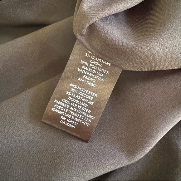 Nanette Lepore Carley Pencil Skirt Charcoal Sz 2 - Picture 7 of 11